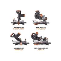 Gambar Evolution Power Tools R255Sms Plus 10Inch Sliding Miter Sa dari Aksara S44 undefined 2 Tokopedia