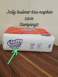 Gambar JOLLY KULINER TISU NAPKIN HAND TOWEL 240'S 1PLY TEBAL HALAL HIGIENIS dari FORTUNATUS TABERNA undefined 5 Tokopedia