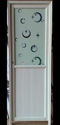 Gambar Pintu kamar mandi Aluminium 1/2 Kaca Uk.Kusen 70 x 200 (HANYA RESI) dari global pintu & Jendela undefined 4 Tokopedia
