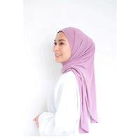 Gambar Jilbab segitiga instan jersey Hijab Instan - Espresso dari Lelahijabers undefined 3 Tokopedia