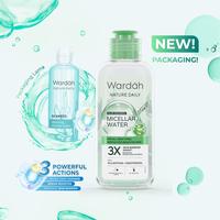 Gambar WARDAH NATURE DAILY CALM & SOOTHE MICELLAR WATER 100 ML WITH PANTHENOL ALLANTOIN COCOK UNTUK KULIT BERJERAWAT PEMBERSIH WAJAH MAKEUP REMOVER KOSMETIK dari WIN SHOP SOLO undefined 2 Tokopedia