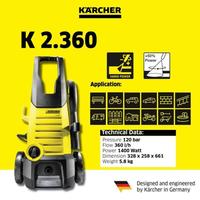 Gambar KARCHER JET HIGH PRESSURE CLEANER PUMP WASHER STEAM CUCI MOBIL K2 360 dari TEKNIK LJ undefined 5 Tokopedia