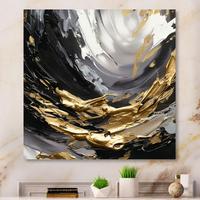 Gambar lukisan kanvas/lukisan abstrak minimalis/hiasan dinding/dekorasi rumah - 01, 80x80 dari dwiputra art99 undefined 2 Tokopedia