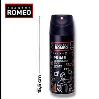 Gambar Shantos Romeo Body Deodorant Spray Pria 200 ml Prime dari Shenamora undefined 4 Tokopedia