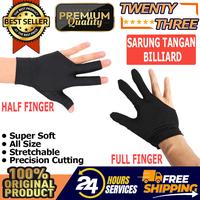 Gambar Sarung tangan billiard billiar bl equipment glove 3 tiga jari finger - Half Finger dari TwentyThree 23 undefined 1 Tokopedia