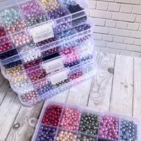 Gambar Mutiara berat manik mote lubang tembus diameter 4mm box Kotak Kerajinan manik  manik  aesthetic  korea  set  box dari D LUCKY SHOP_NEW undefined 5 Tokopedia