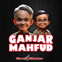 Gambar Stiker Capres Sticker Kartun Prabowo Ganjar Anis UV DTF - amin dari Farrel Sticker undefined 3 Tokopedia