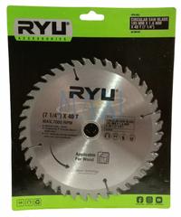 Gambar RYU Circular Saw Blade / Mata Gergaji Sirkel uk. 7 inch x 40 Teeth dari MAXITOOLS undefined 2 Tokopedia