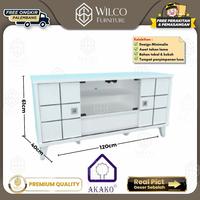 Gambar Bufet TV Minimalis Akako / Meja TV Modern / Rak Lemari Serbaguna dari Wilco Furniture Palembang undefined 1 Tokopedia