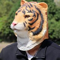 Gambar [COD] topeng harimau tiger latex berwibawa halloween dari TOKO BIGVA undefined 5 Tokopedia