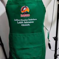 Gambar Apron Celemek Custom Chef Laundry Bisa Satuan - Merah dari Rumah Kaos Bintang2 undefined 5 Tokopedia