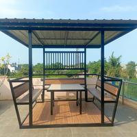 Gambar gazebo murah, gazebo modern, gazebo unik, gazebo taman, gazebo cantik, saung besi, saung taman, saung cafe, gazebo balkon, saung balkon, gazebo resto, gazebo pergola, gazebo logam, gazebo kayu, gazebo bambu, gazebo kayu kelapa, gazebo jati dari PT.BIOGIFT GLOBAL INTERNASIONAL undefined 1 Tokopedia