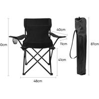 Gambar DELI FURNITURE VUSIGN FOLDING CHAIR / KURSI LIPAT CAMPING OUTDOOR dari didiksetya undefined 5 Tokopedia