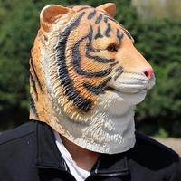 Gambar [COD] topeng harimau tiger latex berwibawa halloween dari TOKO BIGVA undefined 4 Tokopedia