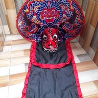 Gambar caplokan barongan uk L kain panjang - Hijau, L dari Berkah Reog undefined 2 Tokopedia