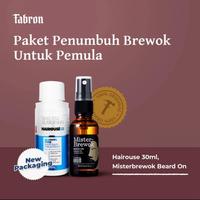 Gambar HAIROUSE MINOXIDIL 5% + MISTERBREWOK BEARD ON - REDENSYL LCLT BIOTIN - 60ML + MRBREWOK dari Jokuland undefined 3 Tokopedia