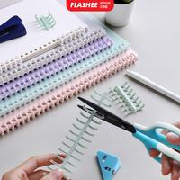 Gambar Ring Binder DIY Spiral Binder Strip Loose Leaf Binding Pink dari Flashee undefined 4 Tokopedia