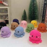 Gambar GANCI MINI OCTOPUS/GANCI RAJUT MURAH / GANTUNGAN KUNCI MURAH / GANCI - Hijau, Silver (biasa) dari La_crochet undefined 2 Tokopedia