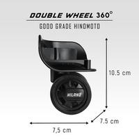 Gambar Part Koper : Roda 360 derajat HINOMOTO Wheel - 1 dari Polo Milano undefined 1 Tokopedia