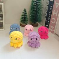 Gambar GANCI MINI OCTOPUS/GANCI RAJUT MURAH / GANTUNGAN KUNCI MURAH / GANCI - Hijau, Silver (biasa) dari La_crochet undefined 3 Tokopedia
