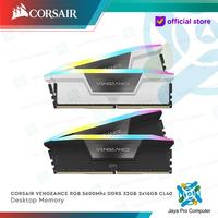 Gambar Memory Corsair Vengeance RGB PC44800 5600Mhz DDR5 32GB 2x16GB Ram - Hitam, CL36 dari Jaya Pro Computer undefined 1 Tokopedia