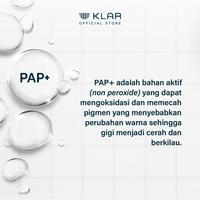 Gambar KLAR Intense White PAP+ Toothpaste Pasta Gigi Untuk Gigi Sensitif 2X Lebih Putih & Nafas Segar 40g dari KLAR Smile undefined 5 Tokopedia