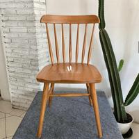 Gambar Kursi Kafe Simpel Natural dari Aliving Furniture. undefined 1 Tokopedia