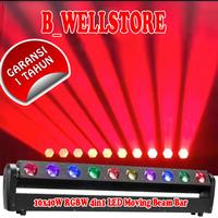 Gambar RGBW 4in1 LED 10x40w Moving Beam Bar Light Led Wall Washer disco dari BWELL STAGE LIGHTING undefined 1 Tokopedia