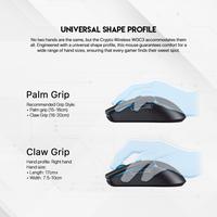 Gambar FANTECH CRYPTO WGC3 RECHARGEABLE WIRELESS Gaming Mouse - WHITE dari GGSTORESBY undefined 3 Tokopedia