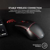 Gambar FANTECH CRYPTO WGC3 RECHARGEABLE WIRELESS Gaming Mouse - WHITE dari GGSTORESBY undefined 4 Tokopedia