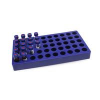 Gambar Rack Vial HPLC 50well Rak Vial GC 1.5 - 2 mL, 1pcs dari Labkultur Grosir undefined 1 Tokopedia