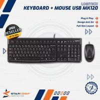 Gambar Logitech MK120 Combo Keyboard dan Mouse Kabel USB dari Starcomp Semarang undefined 1 Tokopedia