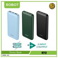 Gambar power bank robot RT12 10000 mah - Hitam dari pakisko ponsel undefined 2 Tokopedia
