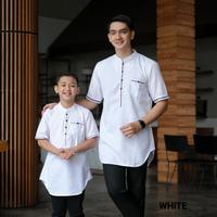 Gambar Baju Koko Couple Ayah Anak Sage Lengan Pendek Pakaian Muslim Keluarga - Dewasa Sage, M dari Gudangclothing.id undefined 2 Tokopedia