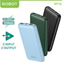 Gambar power bank robot RT12 10000 mah - Hitam dari pakisko ponsel undefined 1 Tokopedia