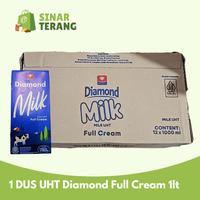 Gambar SUSU UHT DIAMOND FULL CREAM PLAIN 1 LTR GROSIR HARGA KARTON dari sinar terang Regency undefined 1 Tokopedia