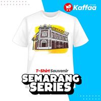 Gambar T-Shirt KOTA LAMA | Souvenir Kaos Semarang Series - Putih, S dari kaffaa store undefined 1 Tokopedia