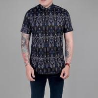 Gambar Kemeja Batik Lengan Pendek Songket Hitam Premium 005 C Terlaris - 6122, XXL dari BATIK TRENDI_NEW undefined 2 Tokopedia