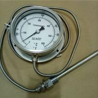 Gambar Thermometer Gauge Model kapiler Capillary 4" inch SENSE 500°C / 7meter dari Teknik Industri Manufacturing undefined 1 Tokopedia