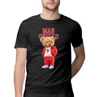 Gambar Baju Kaos Dewasa Teddy Bear Manchester United MU The Red Devils CSB-08 - Hitam, XS dari Yanura Official undefined 1 Tokopedia