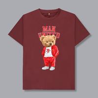 Gambar Baju Kaos Dewasa Teddy Bear Manchester United MU The Red Devils CSB-08 - Hitam, XS dari Yanura Official undefined 5 Tokopedia