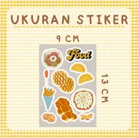 Gambar Foods Stickers Pack stiker makanan aesthetic estetik stiker jurnal - food 6 dari garou id undefined 5 Tokopedia