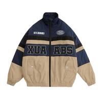 Gambar Jaket Vintage Pria - Navy Cream, M dari X URBAND ABSOLUTE undefined 2 Tokopedia