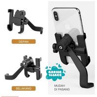 Gambar Holder Motor Besi Spion / Stand HP Universal Murah Bahan Berkualitas dari Mitramakassar undefined 1 Tokopedia