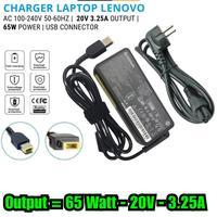 Gambar Charger laptop lenovo thinkpad g40-70 compatible 65 watt 20V -3.25a Ou dari Putra Store Semarang undefined 1 Tokopedia