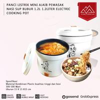 Gambar Panci Listrik Pemasak Nasi Sup Bubur 1,2 Liter Electric Cooking Pot - Ungu dari Toso Mart undefined 1 Tokopedia