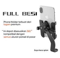 Gambar Holder Motor Besi Spion / Stand HP Universal Murah Bahan Berkualitas dari Mitramakassar undefined 4 Tokopedia