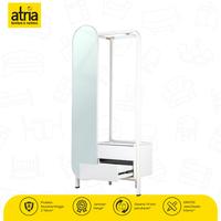 Gambar Meja Rias Serba Guna Multifungsi Atria Suyo Upright New White - Putih dari Atria Furniture Official undefined 2 Tokopedia