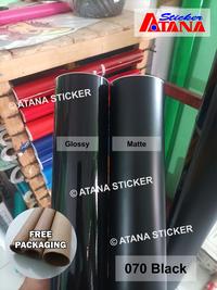 Gambar Skotlet Hitam Doff Scotlet Dop Stiker Matte Sticker Decal Motor Mobil - Glossy dari Atana Sticker undefined 1 Tokopedia
