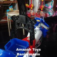 Gambar sepeda anak anak dengan dorongan dan bermusik Polisi dari Amanah Toys Banjarmasin undefined 2 Tokopedia